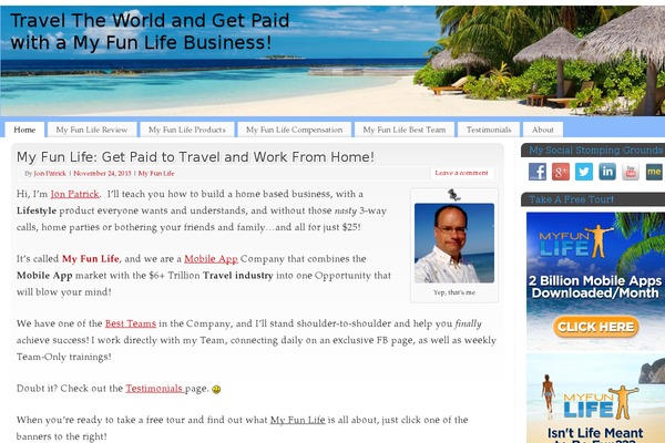 Mantra theme site design template sample