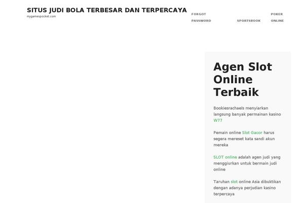 mygamespocket.com site used Simclick