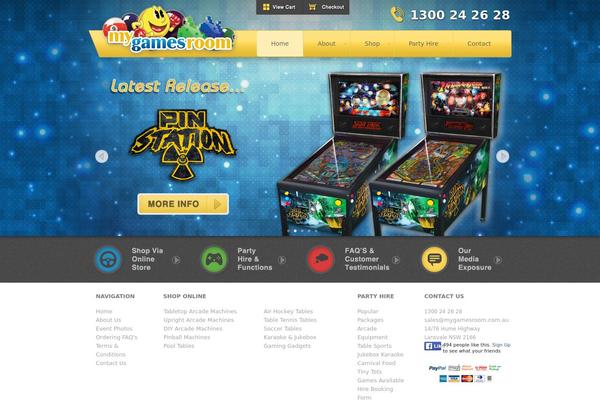 Site using J Shortcodes plugin