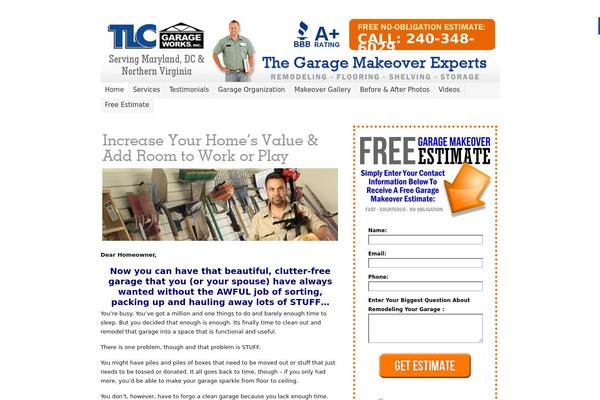 Dynamik theme site design template sample