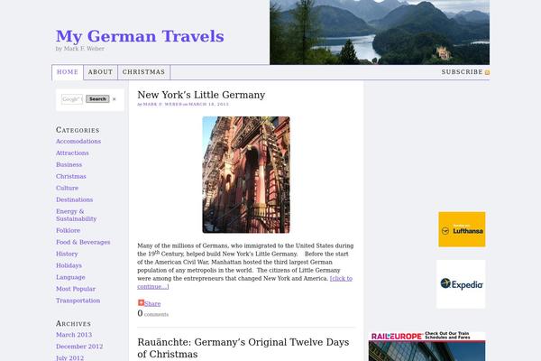 Site using Christmas Lights plugin
