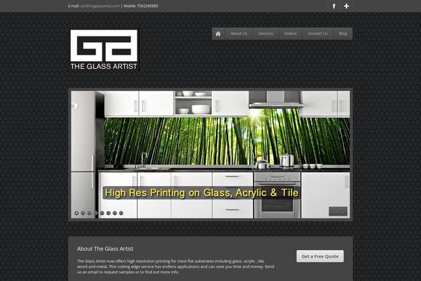 myglassartist.com site used Attracto