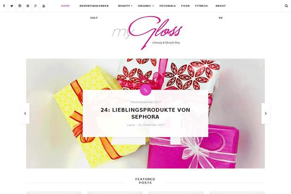 Alison theme site design template sample