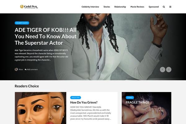 Site using Meks Smart Social Widget plugin