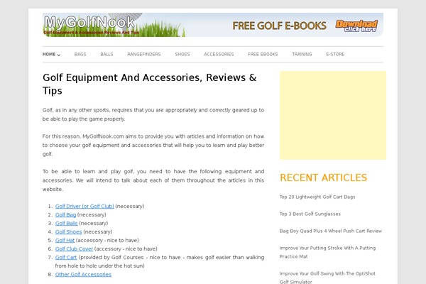 Tiny Forge theme site design template sample