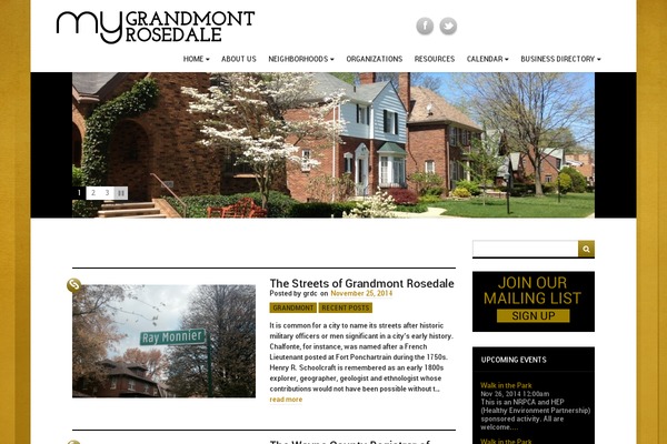 Simplicity2 theme site design template sample