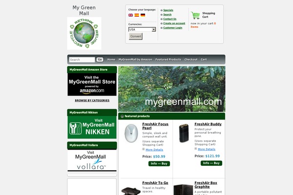 Mall theme site design template sample