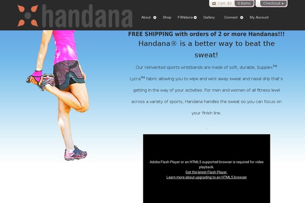 myhandana.com site used Oneline-lite