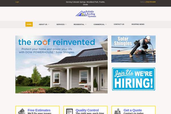 Flatastic theme site design template sample