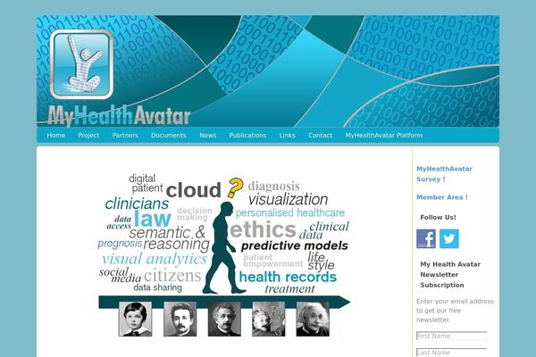 Custom Community theme site design template sample