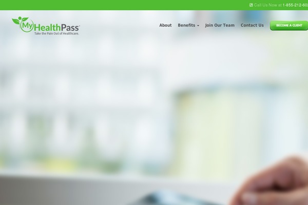 myhealthpass.com site used Mhp