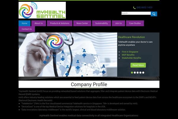 Site using Easy WP Page Navigation plugin
