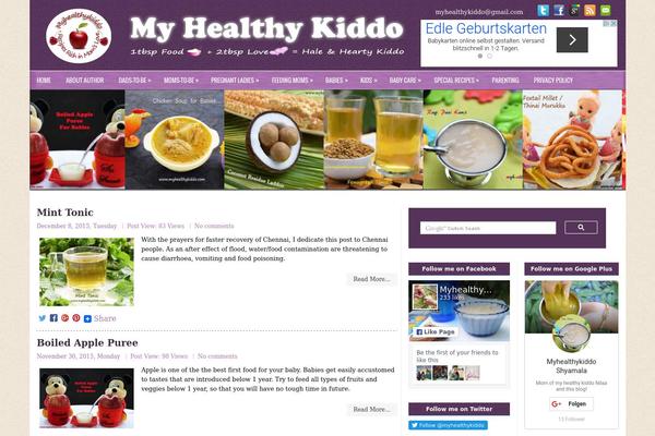 Setia theme websites examples