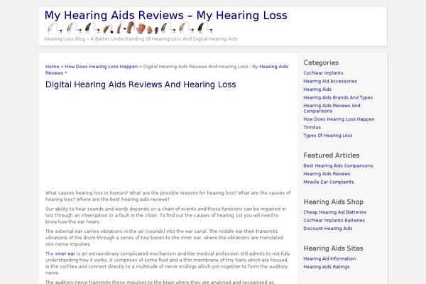 myhearingaids.net site used P3