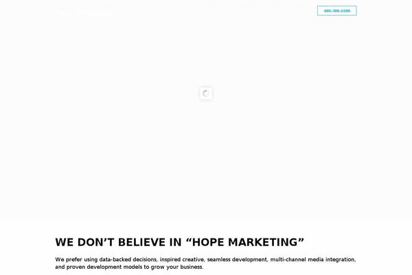 Impreza Child theme site design template sample