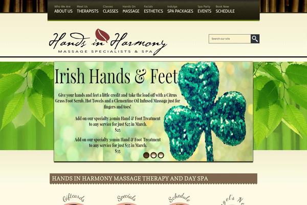 SPA Treats theme site design template sample
