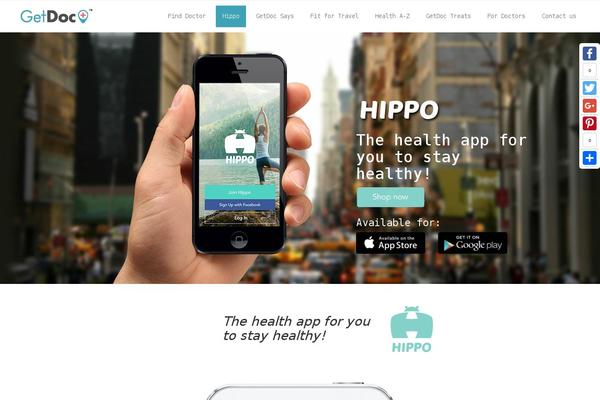 MediCenter theme site design template sample