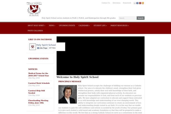 Academica Pro theme site design template sample