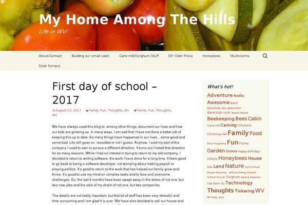 Twenty Thirteen theme site design template sample