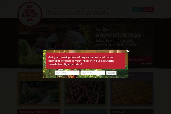 Site using Gallery  Slideshow plugin