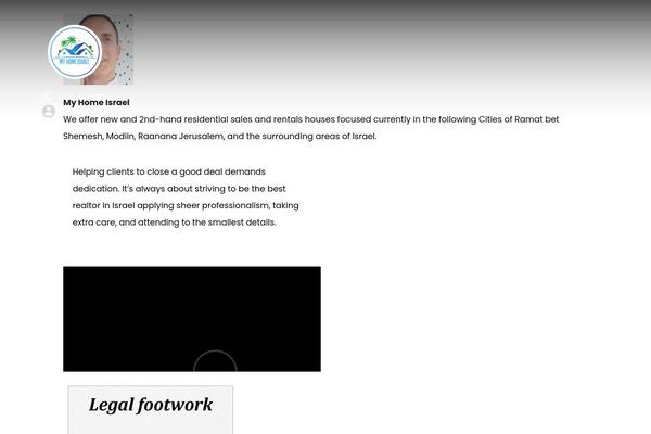 Realhomes Theme theme site design template sample