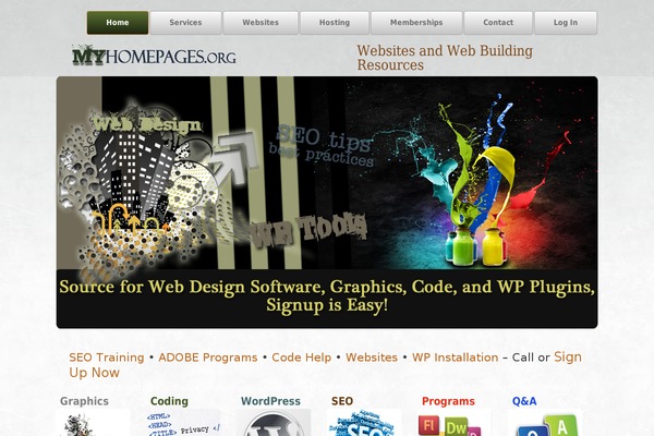Site using CP Image Store with Slideshow plugin