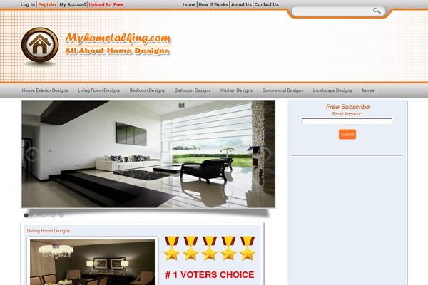 Starkers theme site design template sample