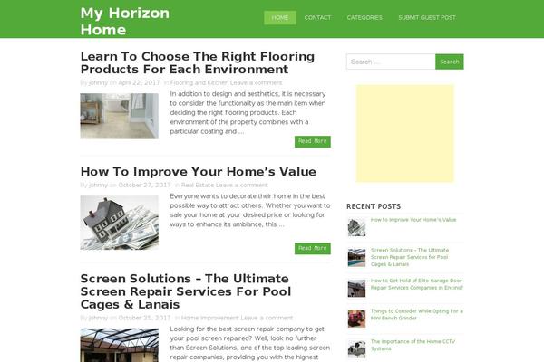 myhorizonhome.com site used Wimple