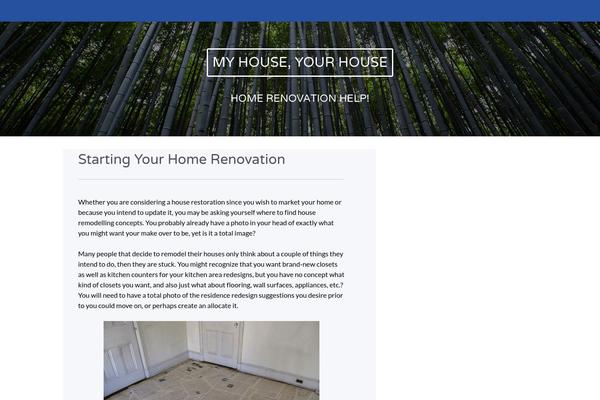 Affinger5 theme site design template sample