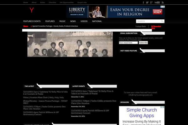myhoustongospel.com site used Observer