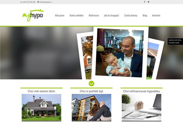 Site using CodeFlavors floating menu plugin