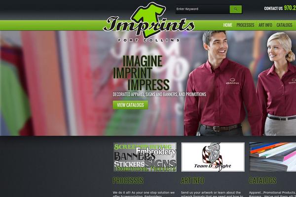 Mad theme site design template sample