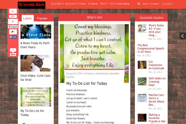 Site using Better Click To Tweet plugin