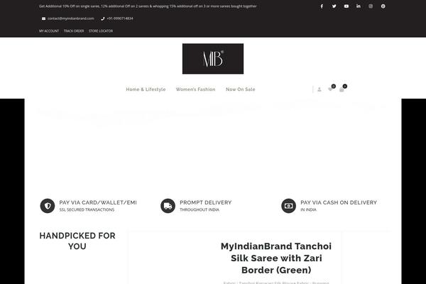 Zass theme site design template sample