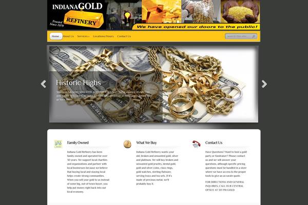 TheProfessional theme site design template sample