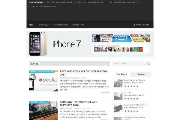 Site using Idblog-core plugin