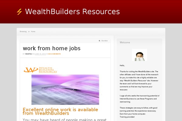 News theme site design template sample