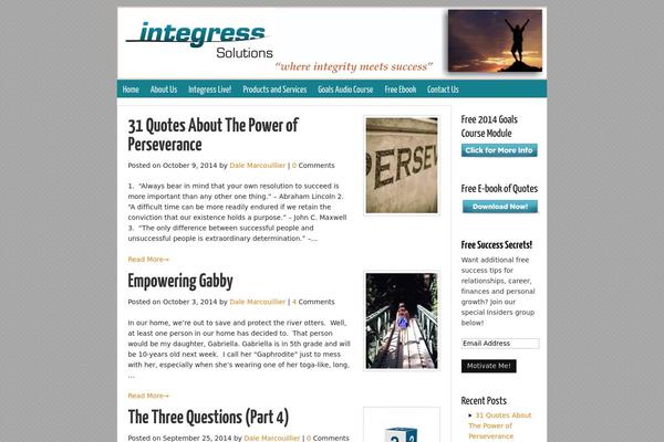 myintegress.com site used Builderchild-ionic