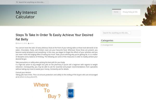 Aldehyde theme site design template sample