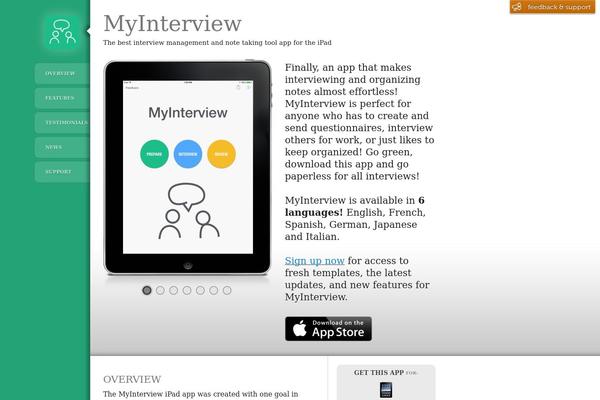 myinterviewapp.com site used Appifywp