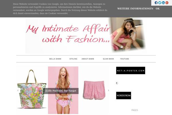 Lynette theme site design template sample