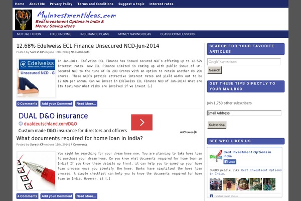 Dynamico theme site design template sample