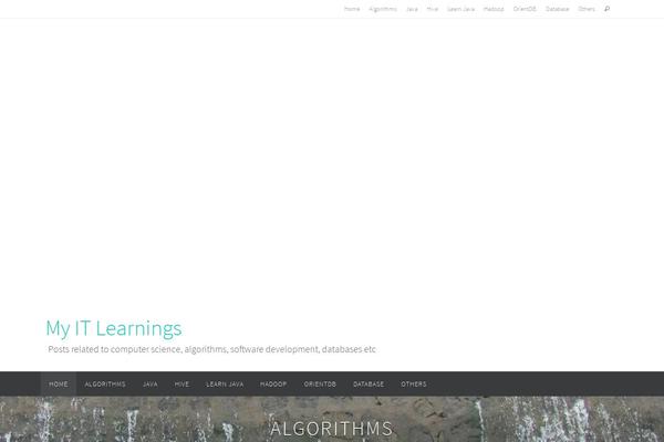 Nirvana theme site design template sample