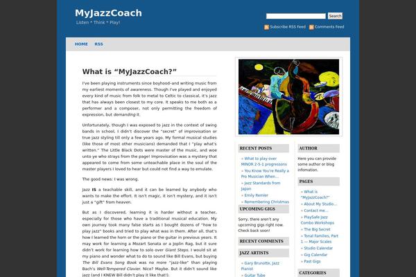 QuickPress theme site design template sample