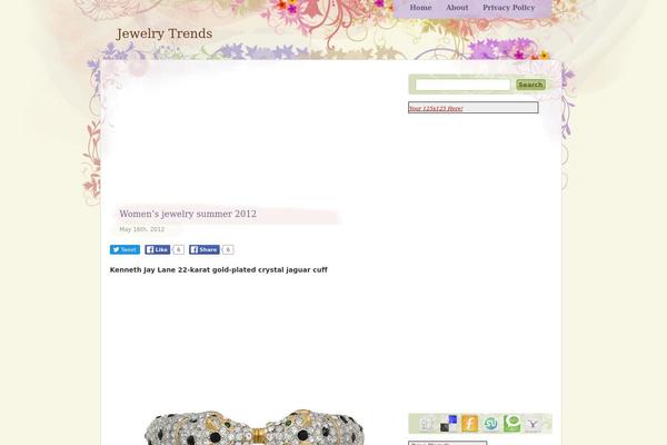 myjewelrytrends.com site used Grungefloral