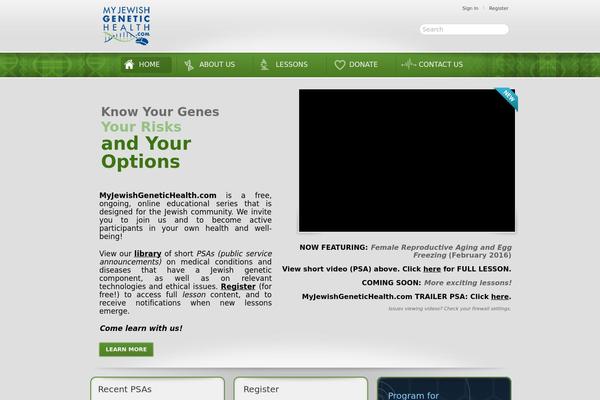 Site using Email newsletter plugin