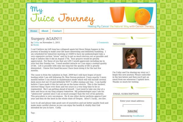 myjuicejourney.com site used Frugal