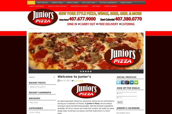 Techgo theme site design template sample