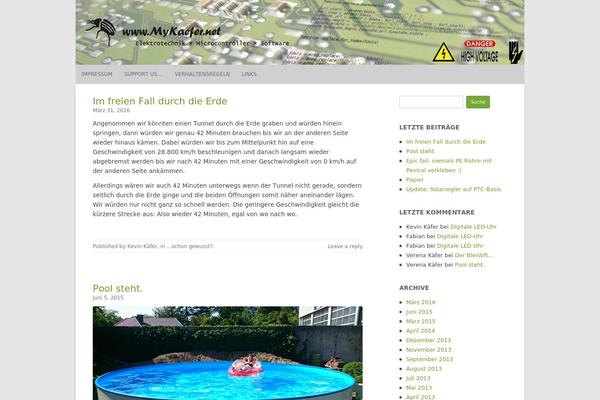 RCG Forest theme site design template sample