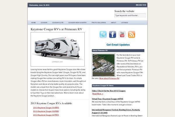 mykeystonecougarrv.com site used RP